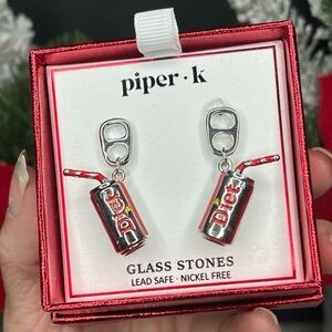 Piper K Diet Coke Can Earrings